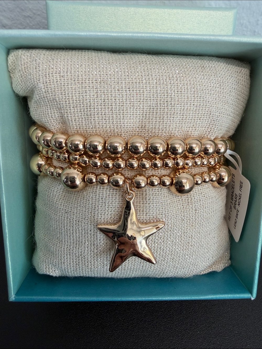 Piper K | Star Charm Stackable Stretch Bracelet Set ✨